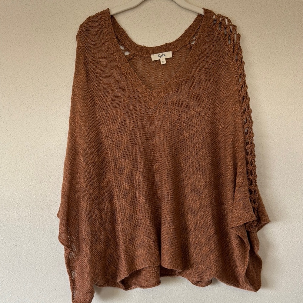 Cozy Brown Knit Sweater